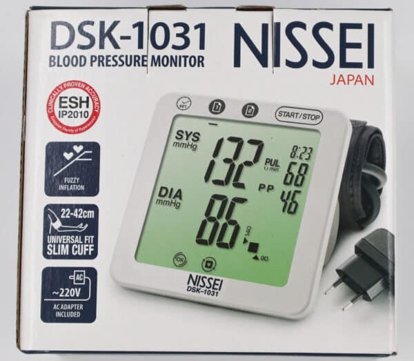 DSK-1031 Nissei - Ciśnieniomierz naramienny - obrazek 3