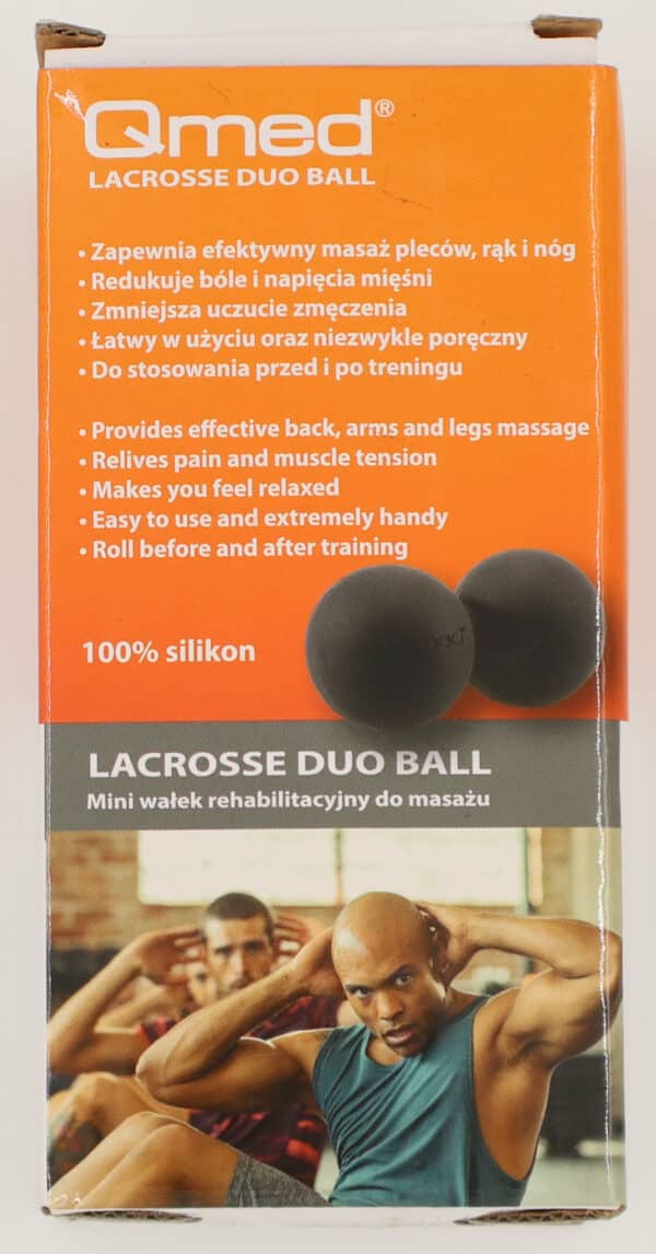 Qmed Lacrosse Duoball - Piłka do masażu - obrazek 2